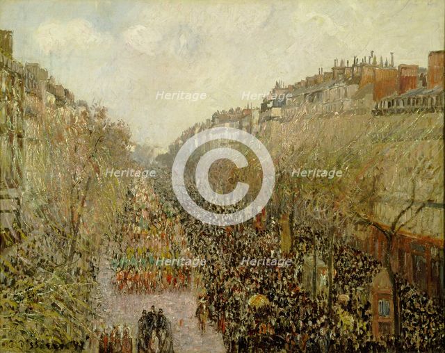 Boulevard Montmartre: Mardi Gras, 1897.