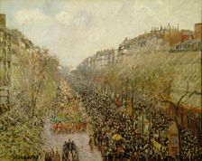 Boulevard Montmartre: Mardi Gras, 1897