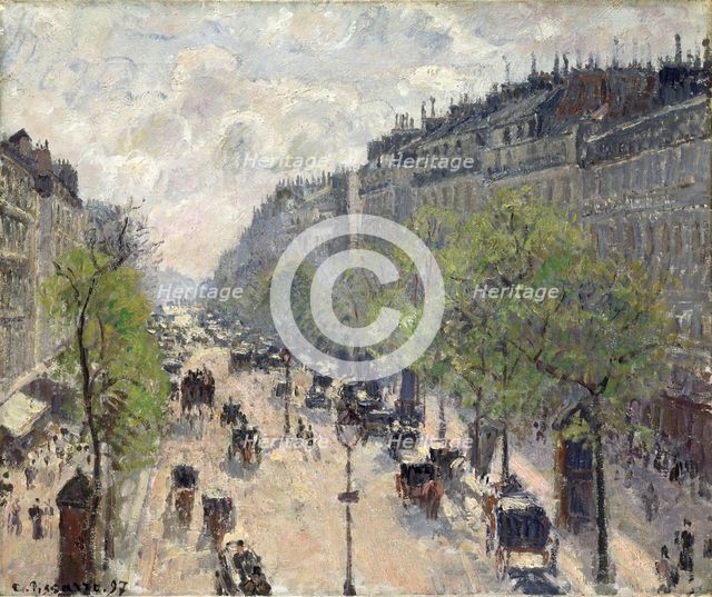 Boulevard Montmartre, Spring, 1897.