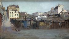 Boulevard de la Villette, opposite rue Vicq-d'Azir, 1901. Creator: Victor Marec