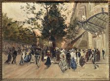 Boulevard des Capucines, 1905. Creator: Georges-Emile Carette