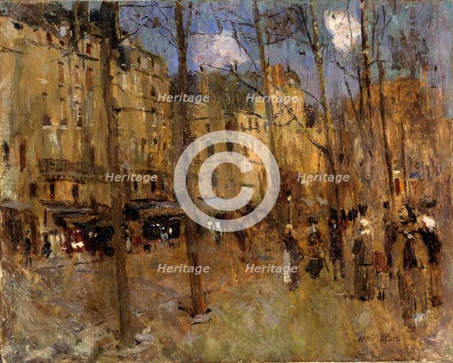 Boulevard St. Germain, n.d. Creator: Frank Edwin Scott.