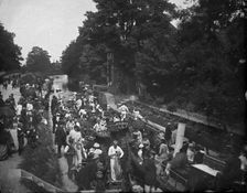 Boulters Lock, Maidenhead, Berkshire, 1880. Artist: Henry Taunt