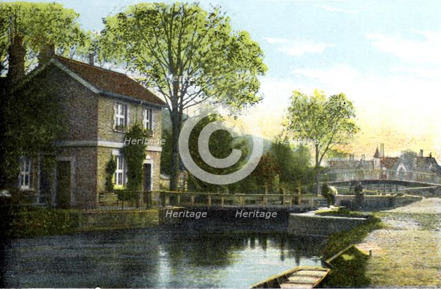 Boulter's Lock, Maidenhead, Berkshire, 20th Century. Artist: Unknown