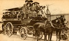 Bound for a "Beano" 1900, (1933). Creator: Unknown