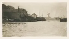 Bound for the North River, 1887. Creators: Peter Henry Emerson, Alfred Dawson