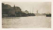 Bound for the North River, 1887. Creators: Peter Henry Emerson, Alfred Dawson