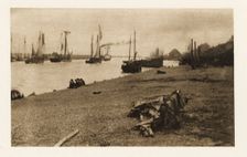 Bound for the North Sea, 1887. Creators: Peter Henry Emerson, Alfred Dawson