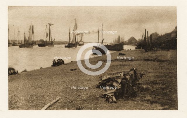 Bound for the North Sea, 1887. Creators: Peter Henry Emerson, Alfred Dawson.