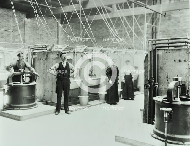 Boundary Street Area Laundry, Bethnal Green, London, 1897. Artist: Unknown.