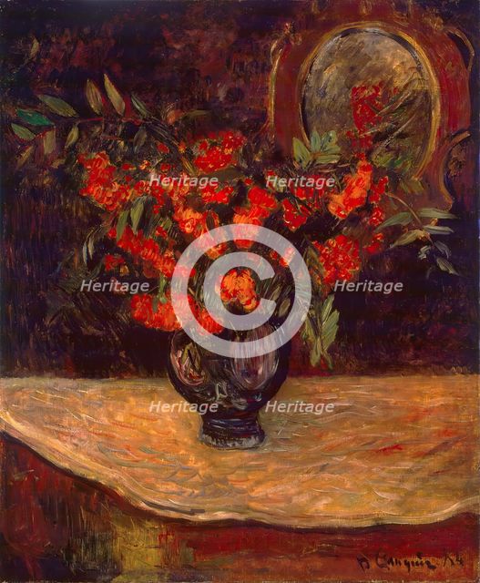 Bouquet, 1884. Creator: Paul Gauguin.