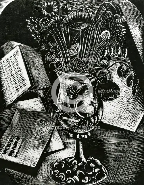 Bouquet, 1927. Creator: Paul Nash.