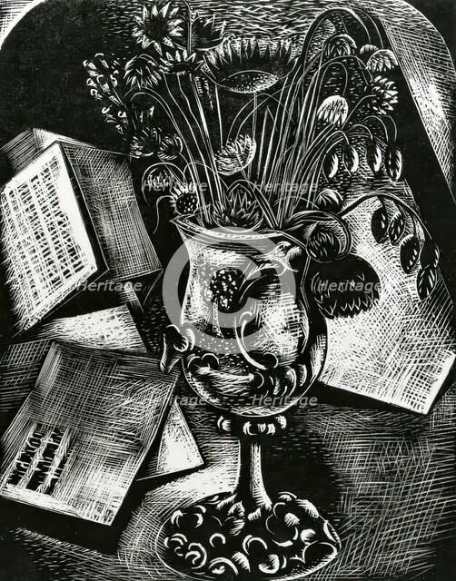 Bouquet, 1927. Creator: Paul Nash.