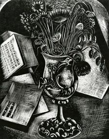 Bouquet, 1927. Creator: Paul Nash