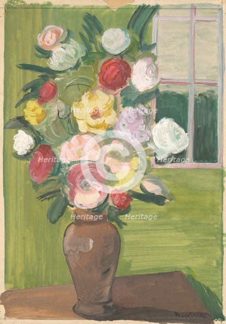 Bouquet, around 1935. Creator: Cyprian Majernik.