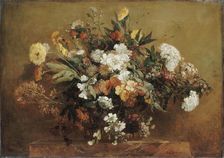 Bouquet champêtre, c. 1850. Creator: Delacroix, Eugène (1798-1863)