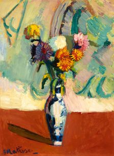 Bouquet, Chinese vase, 1901. Creator: Matisse, Henri (1869-1954)