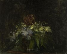 Bouquet de fleurs au muguet, 1874. Creator: Jean-Baptiste Carpeaux
