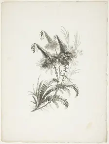 Bouquet, from Collection of New Flowers of Taste for the Manufacture of Persian Cloth..., 1765/70. Creator: Johann Heinrich Hess