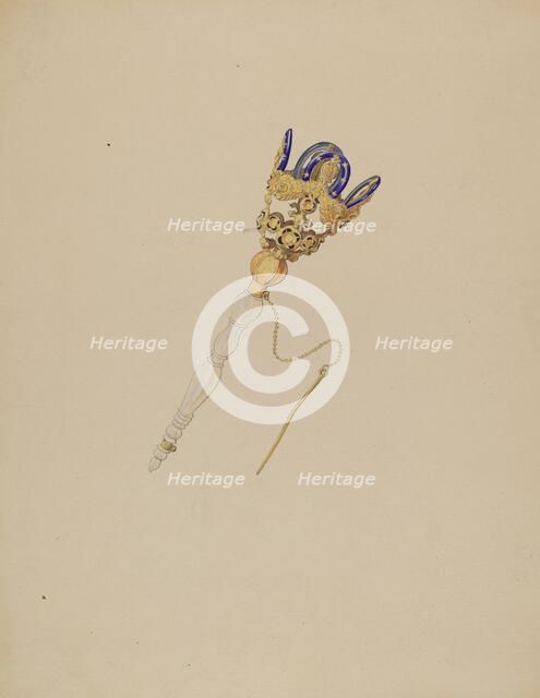 Bouquet Holder, c. 1936. Creator: Doris Beer.