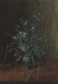 Bouquet of Wild Flowers and Grasses, 1865. Creator: Leon Bonvin