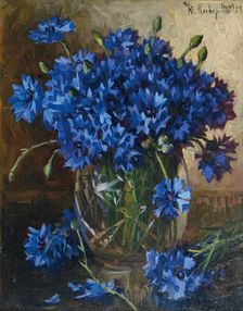 Bouquet of cornflowers, 1935