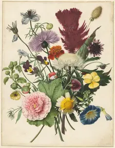 Bouquet of Flowers, 1680. Creator: Anon