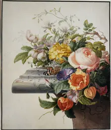 Bouquet of Flowers, 1700. Creator: Herman Henstenburgh