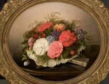 Bouquet of Flowers, 1859. Creator: Julia Rayska