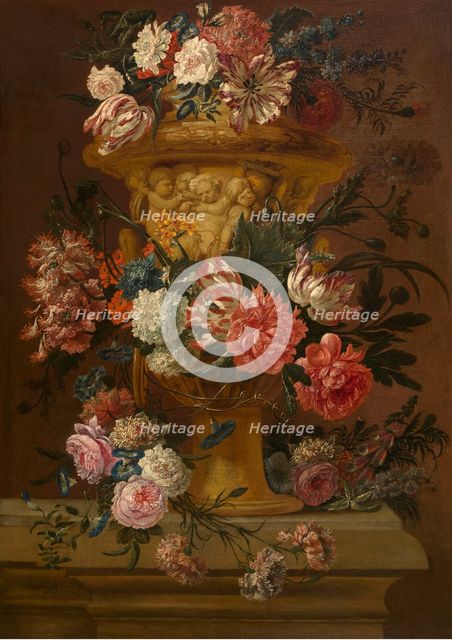Bouquet of Flowers, c1690-1740. Creator: Jan Baptist Bosschaert.