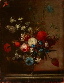 Bouquet of Flowers, turn of the 18th and 19th centuries. Creator: Unknown