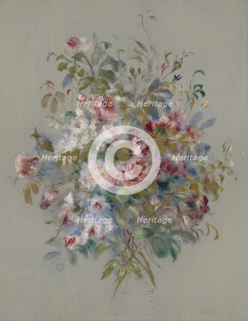 Bouquet Of Roses, 1879. Creator: Pierre-Auguste Renoir.