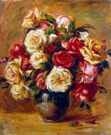 Bouquet of Roses c1909. Artist: Pierre-Auguste Renoir