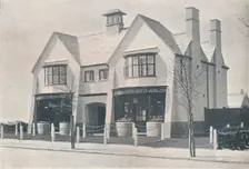 Bournville: two of the Village Shops, by WA Harvey, c1900 (1901-1902)