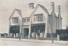 Bournville: two of the Village Shops, by WA Harvey, c1900 (1901-1902)