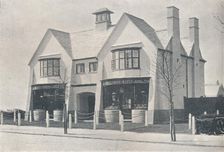 Bournville: two of the Village Shops, by WA Harvey, c1900 (1901-1902)