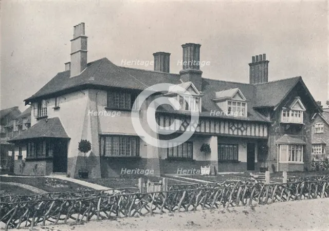 Bournville: cottages in Holly Grove by WA Harvey, c1900 (1901-1902). Artist: Unknown.