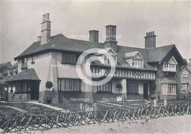 Bournville: cottages in Holly Grove by WA Harvey, c1900 (1901-1902). Artist: Unknown.