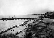 Bournemouth, from East Cliff, c1882