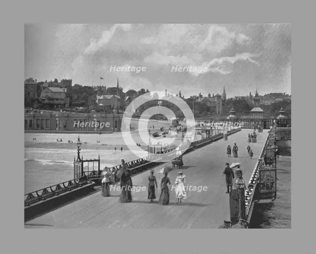 Bournemouth Pier, c1900. Artist: William James Reed.