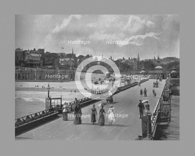 Bournemouth Pier, c1900. Artist: William James Reed.