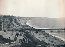 Bournemouth - View from the West Cliff' 1895