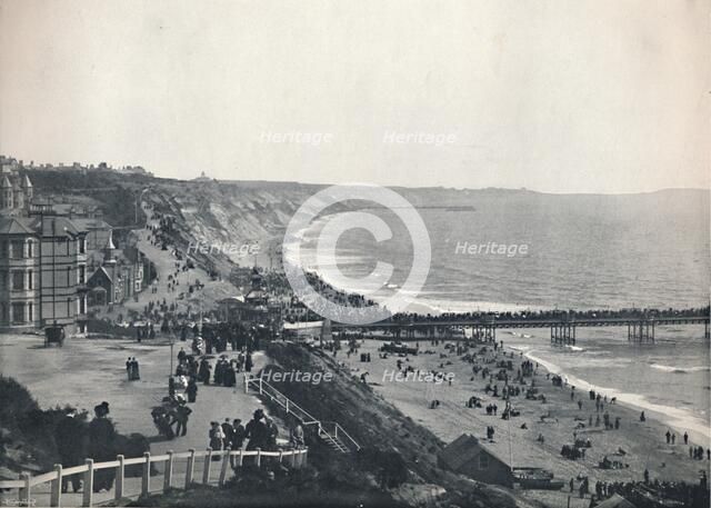 'Bournemouth - View from the West Cliff'', 1895. Artist: Unknown.