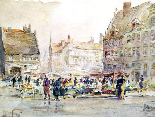 'Bourbon Quay', c1892-1938. Artist: Rene Leverd