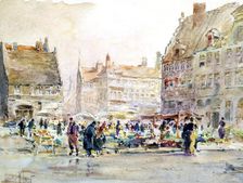 Bourbon Quay c1892-1938. Artist: Rene Leverd