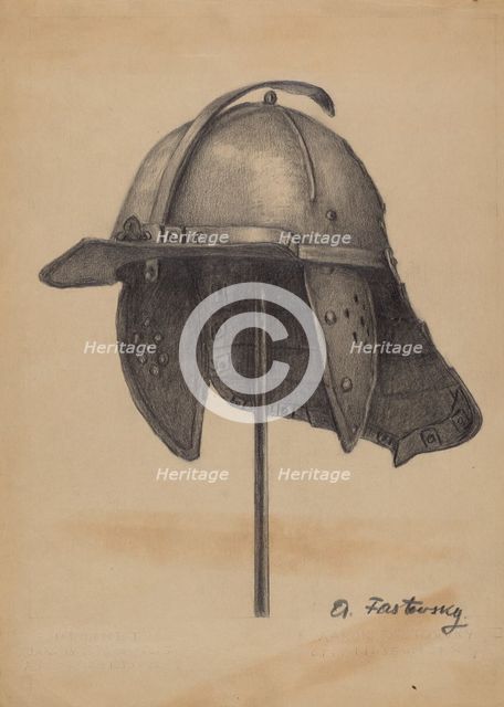 Bourganet, c. 1936. Creator: Aaron Fastovsky.