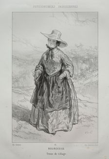 Bourgeoise. Creator: Paul Gavarni (French, 1804-1866)