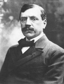 Bourget (Paul) c1893. Artist: Eugene Pirou