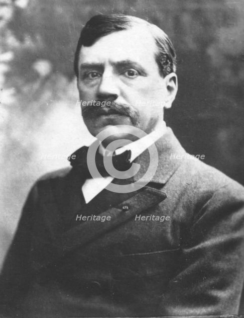 'Bourget (Paul)', c1893. Artist: Eugene Pirou.