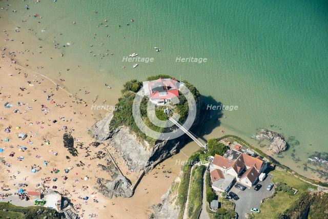 Boutique house on The Island, Towan Beach, Newquay, Cornwall, 2016. Creator: Damian Grady.